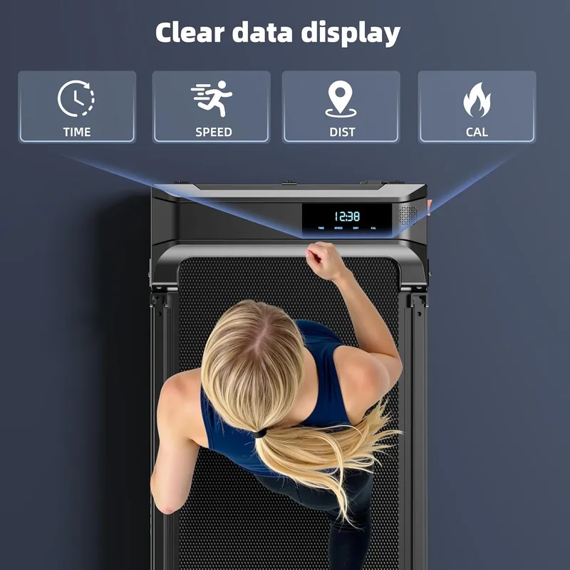 Ulfario Folding Treadmills with Handle Bar